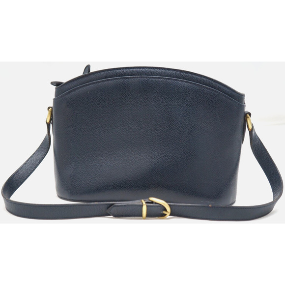 Rare Vintage COACH Madison Pierre 4406 Navy Leather Shoulder Bag in EUC